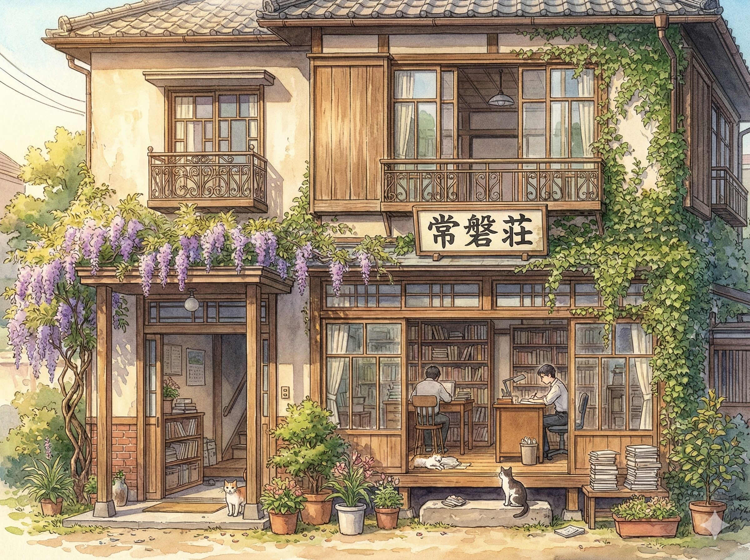 千早亭小倉｜常磐荘｜ここあん村