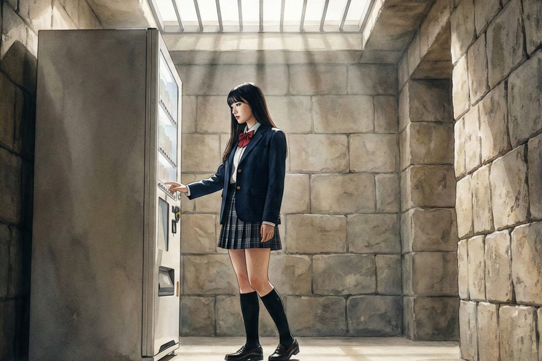 コント「自販機の選択的非実在性」