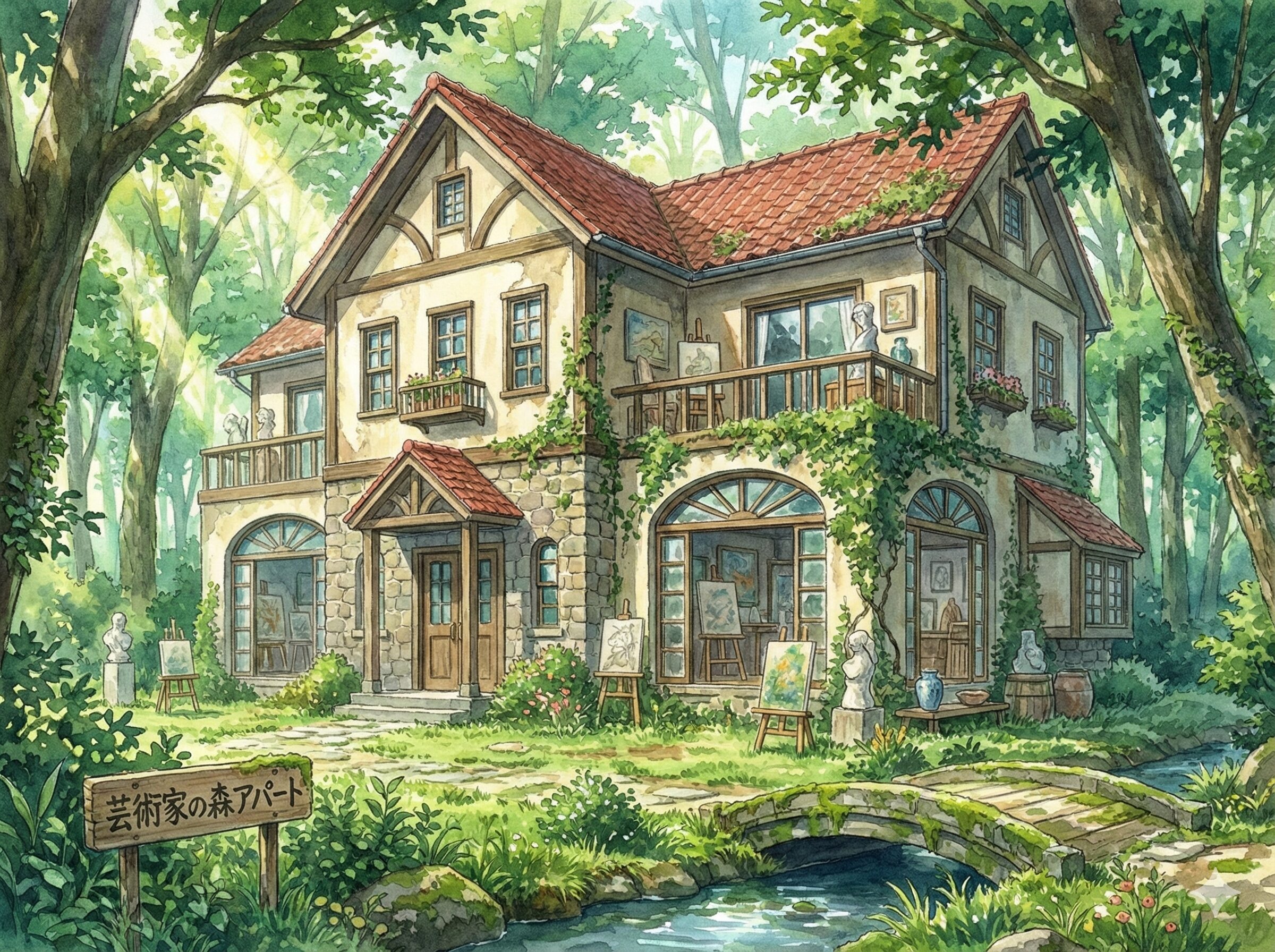 芸術家の梁山泊「音巴里荘」