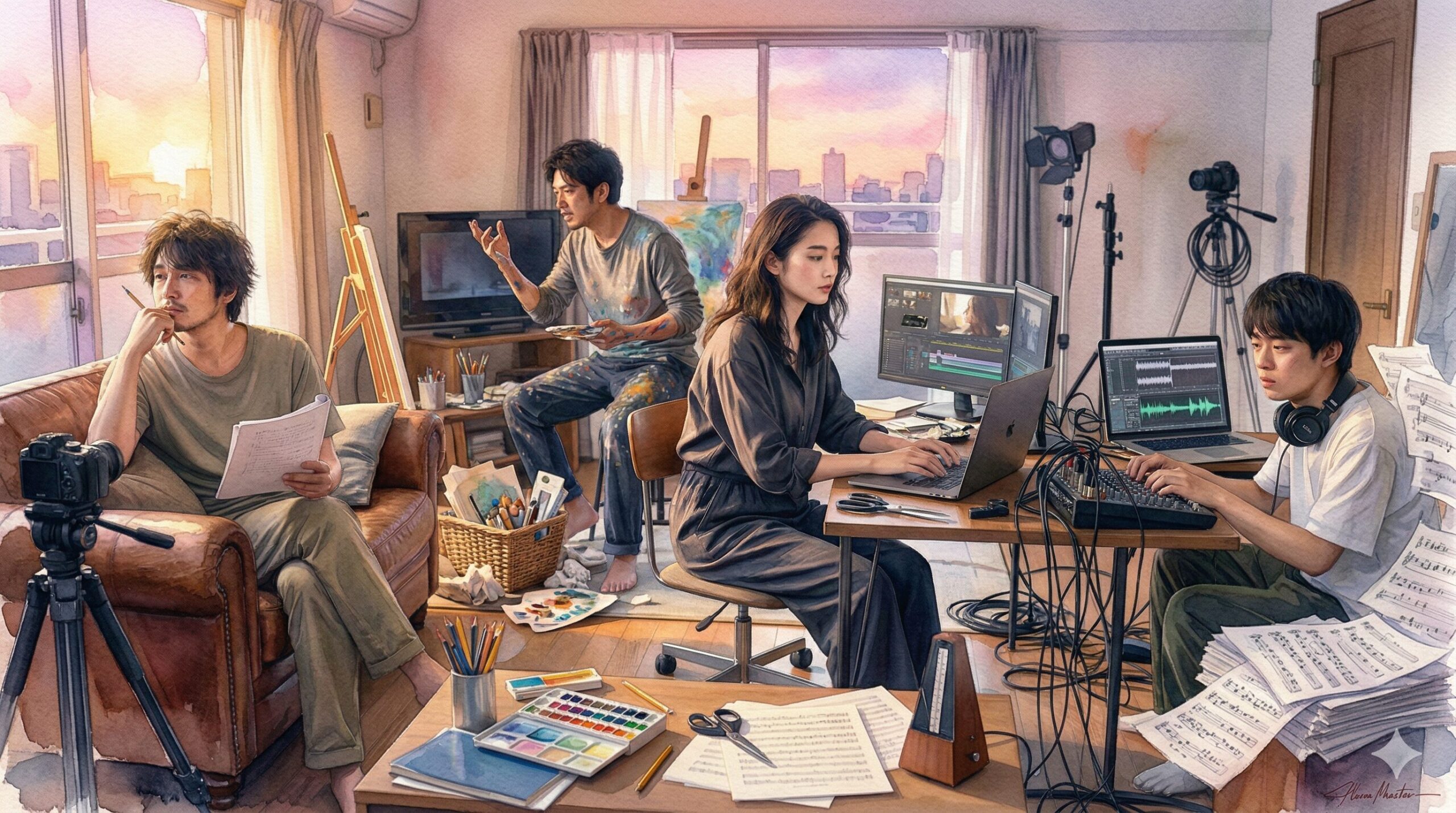 文房具カルテット