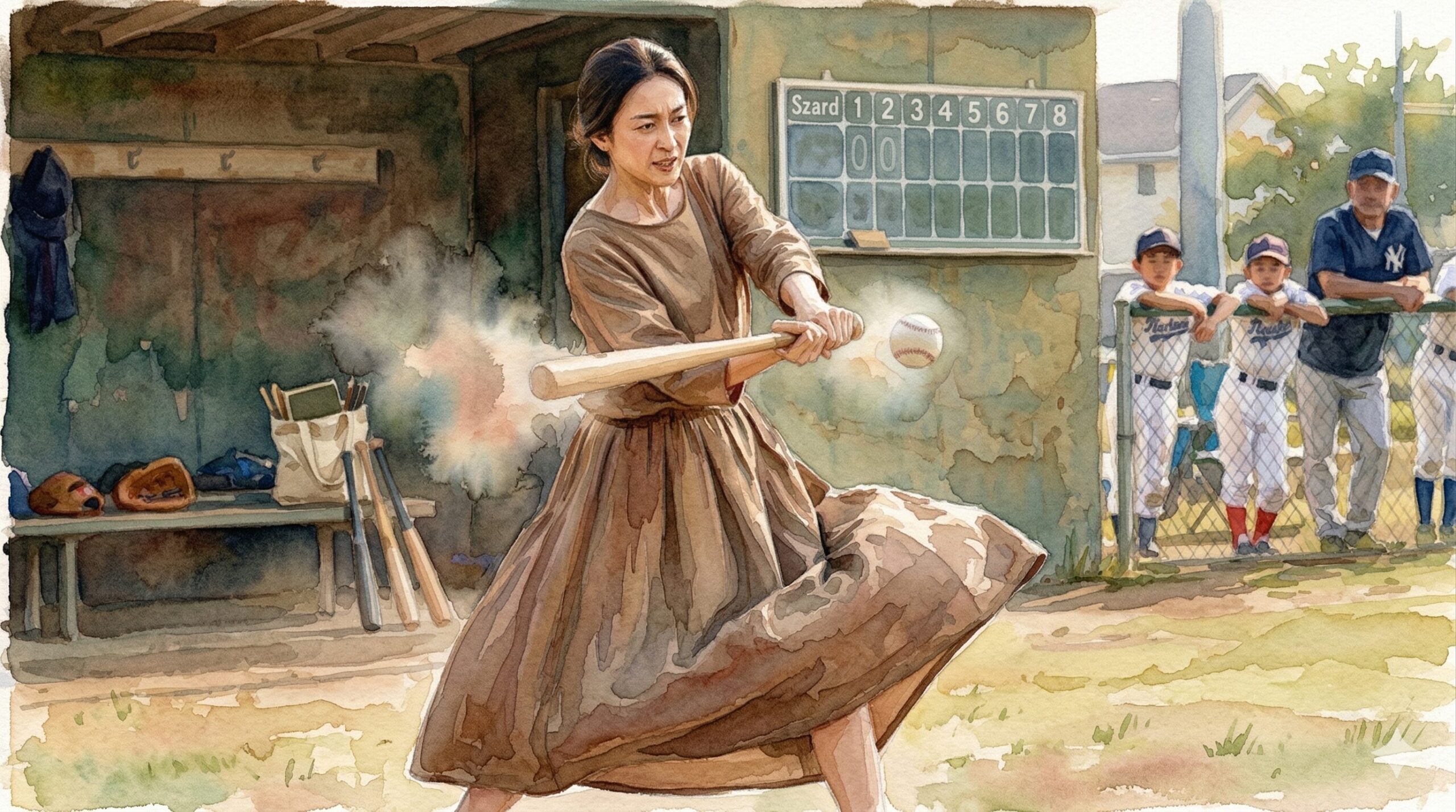 掌編「草野球」