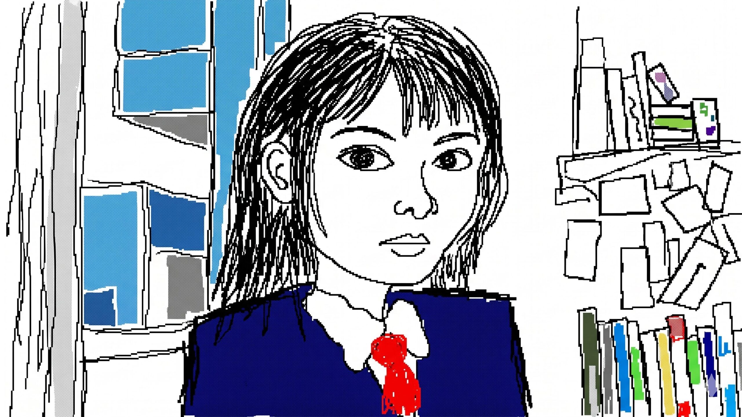 太陽のいたずら書き（リリカ）